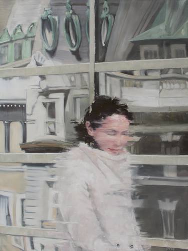 Original Expressionism Architecture Paintings by Debbie Likley Pacheco