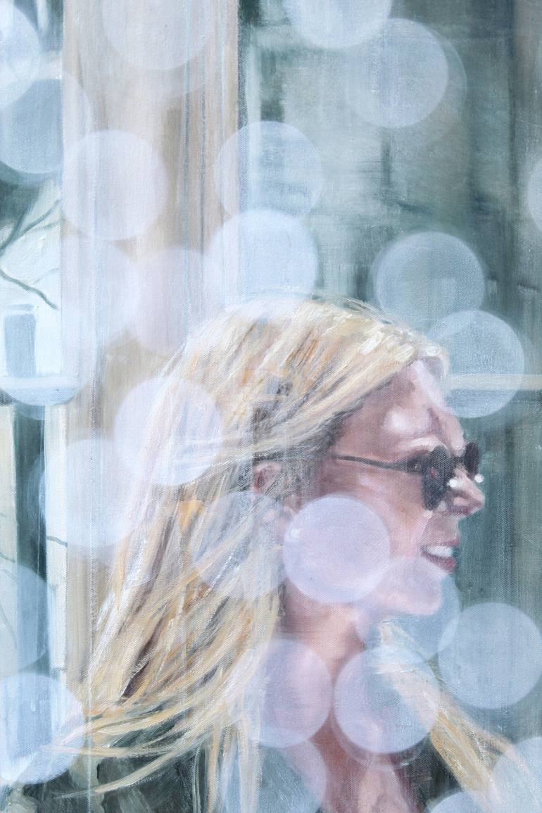 Original Expressionism Architecture Painting by Debbie Likley Pacheco