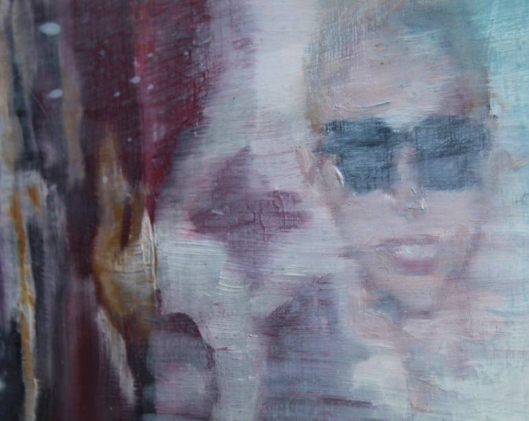 Original Expressionism Pop Culture/Celebrity Painting by Debbie Likley Pacheco