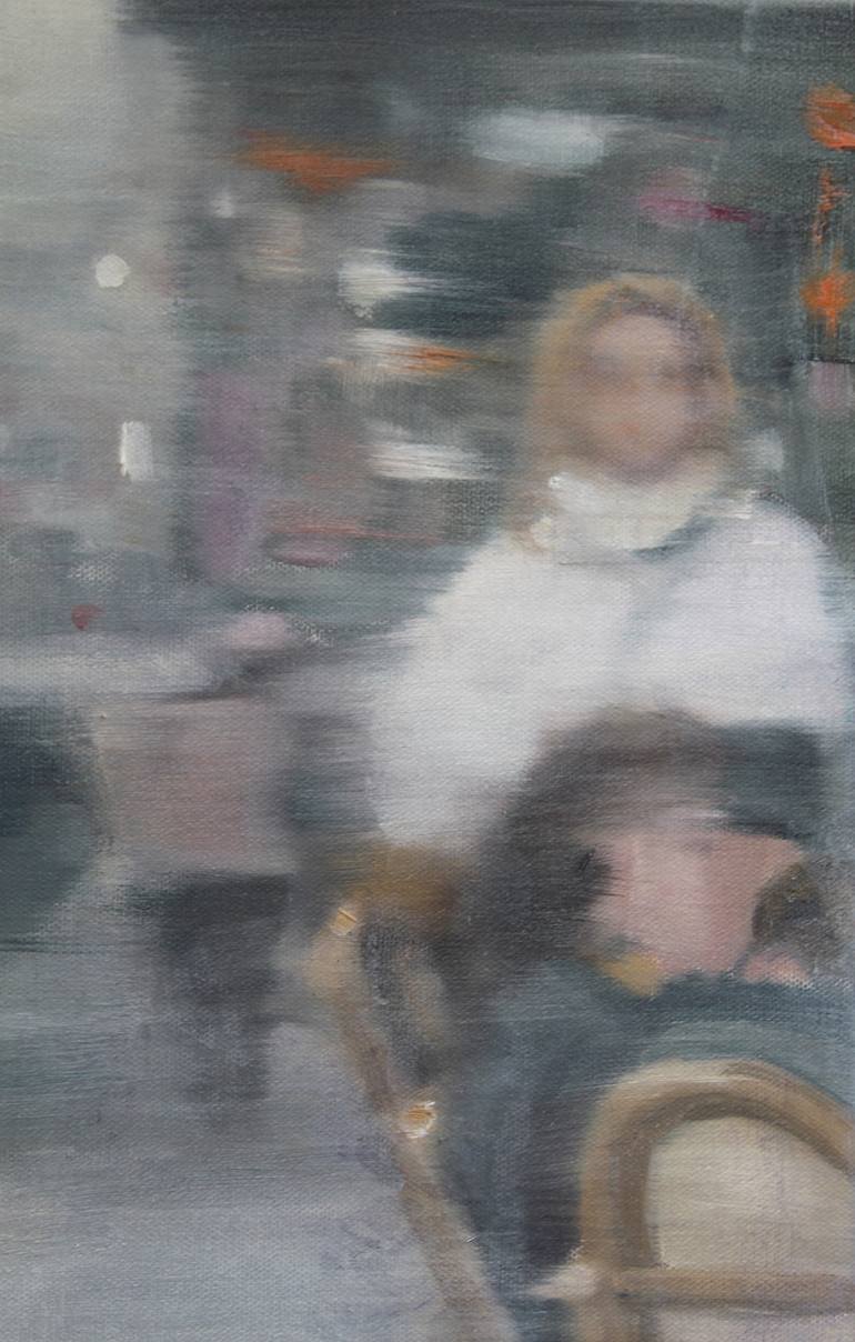 Original Contemporary People Painting by Debbie Likley Pacheco