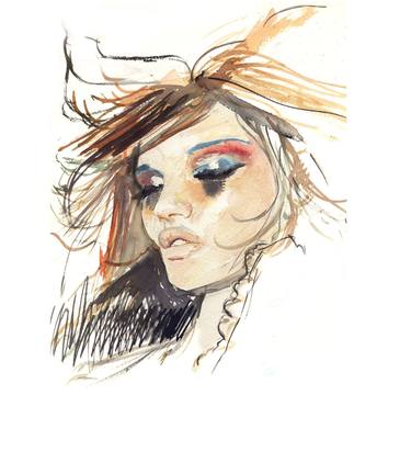 Original Fashion Paintings by Chris Bridgman