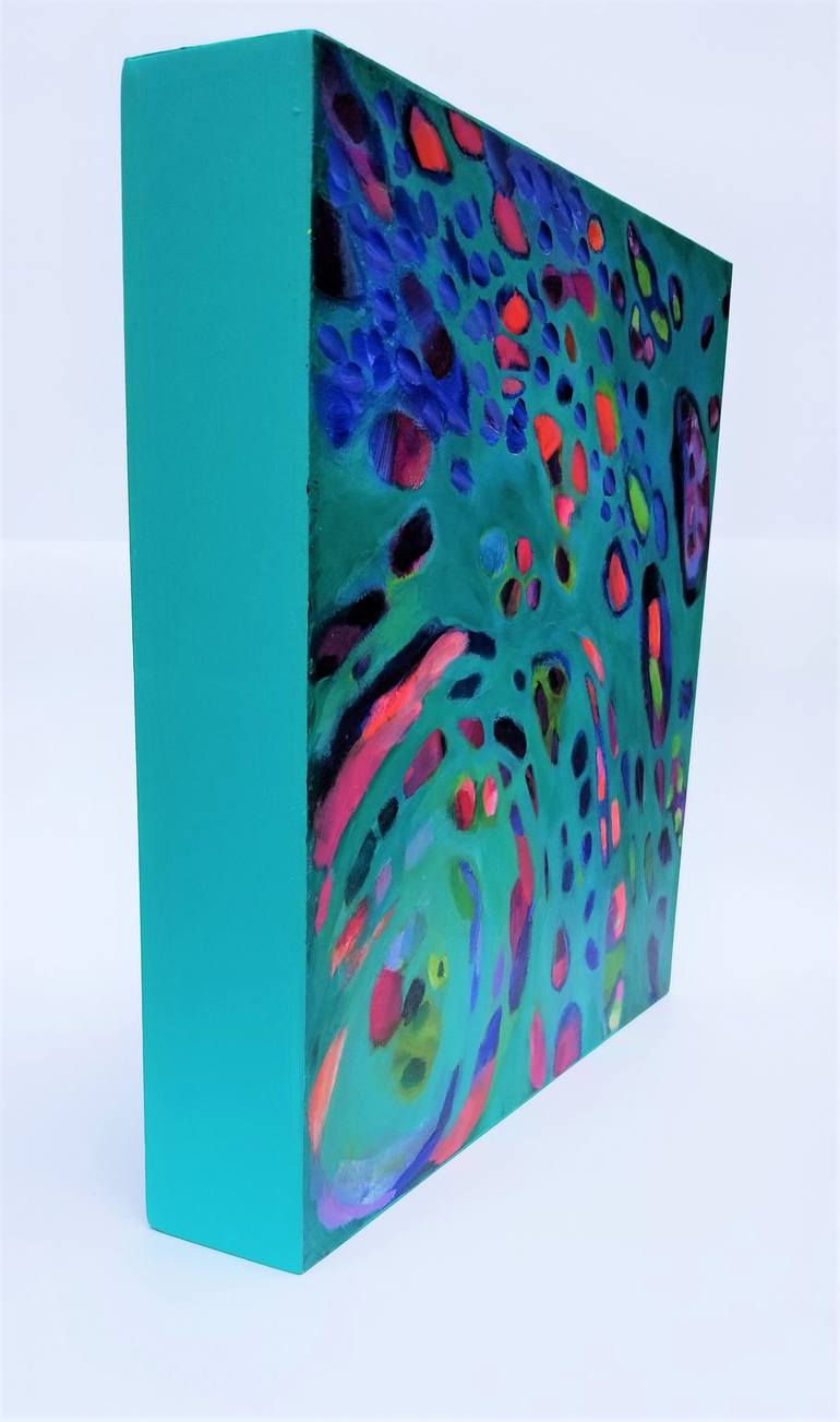 Original Abstract Expressionism Abstract Painting by Shelly Porter