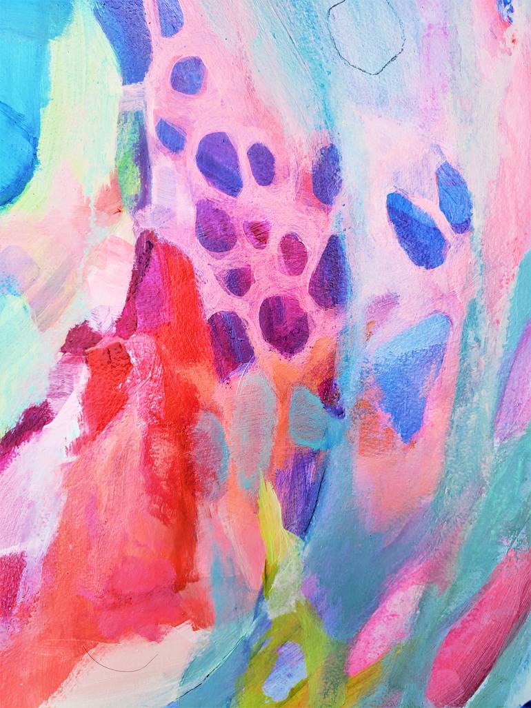 Original Abstract Expressionism Abstract Painting by Shelly Porter