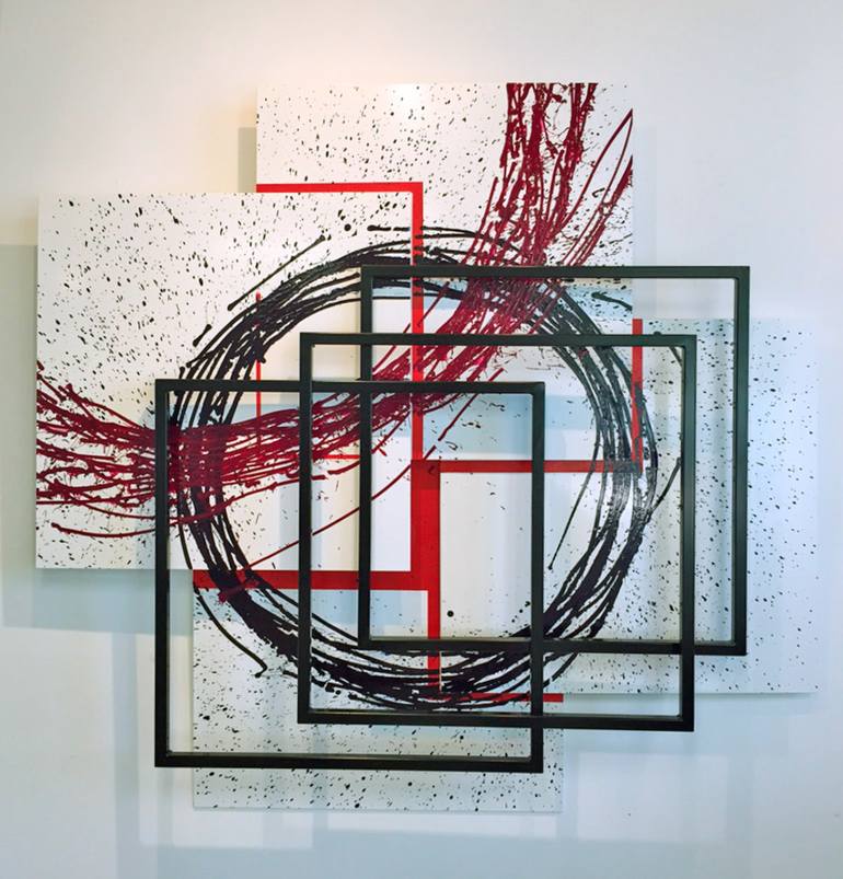 Original Abstract Installation by Lawrence R Armstrong