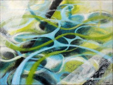 Original Abstract Water Paintings by Christopher Canote