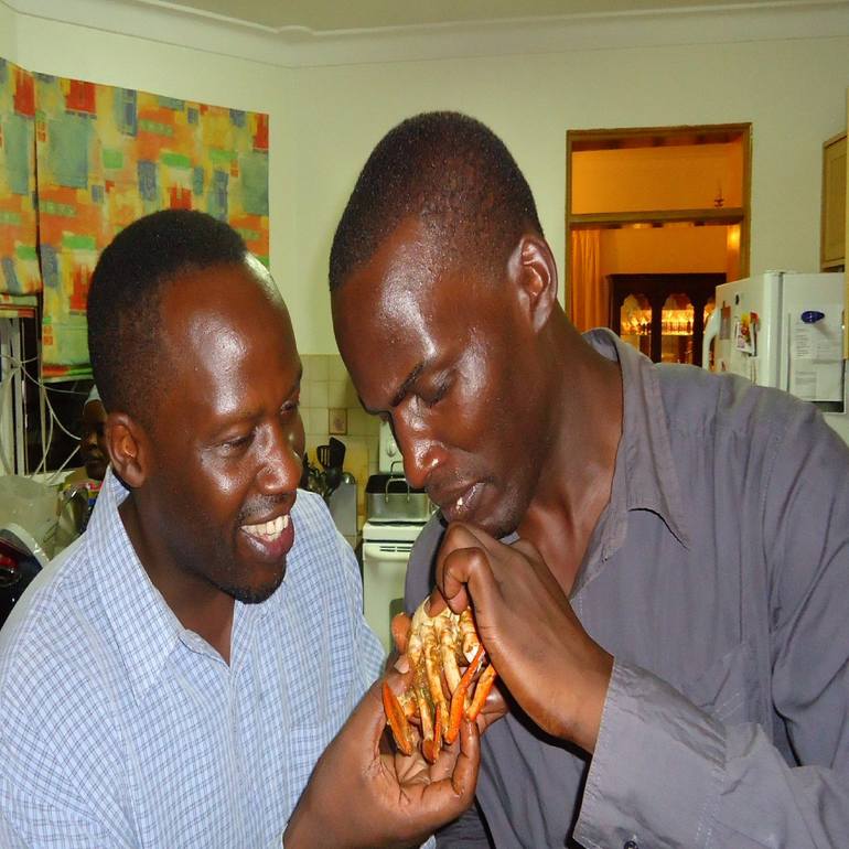 Original Impressionism Food & Drink Mixed Media by David Kateregga Senabulya