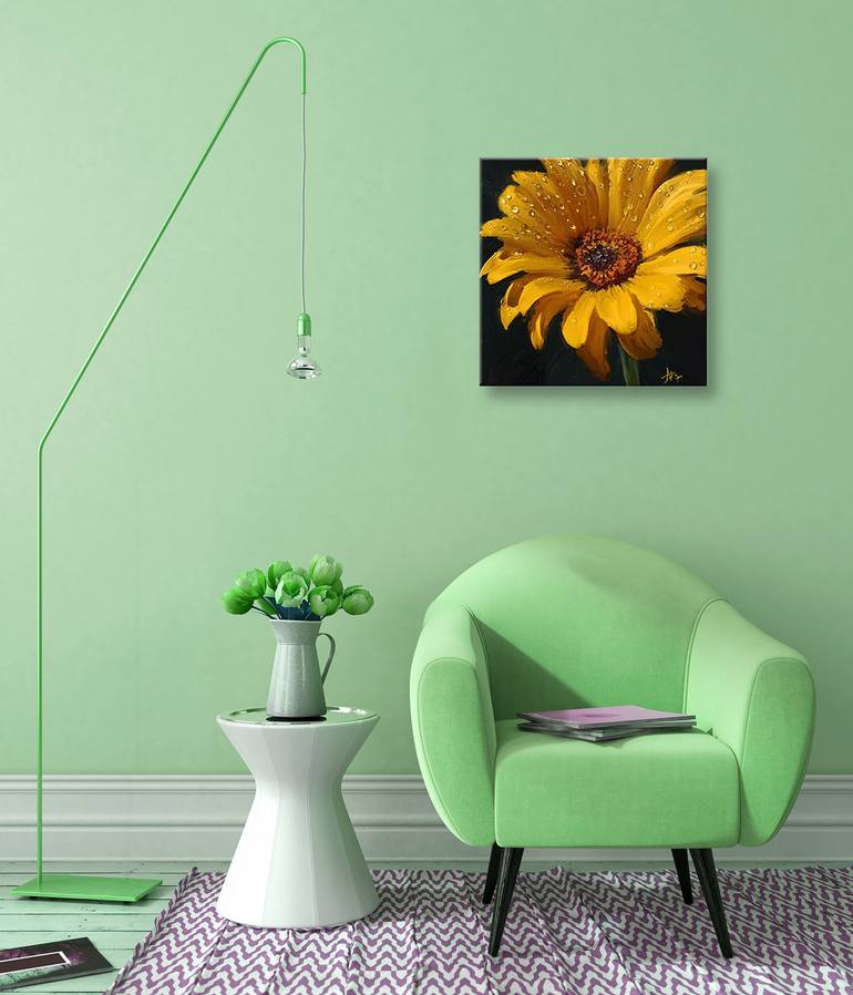 Original Other Floral Mixed Media by Ant Fox