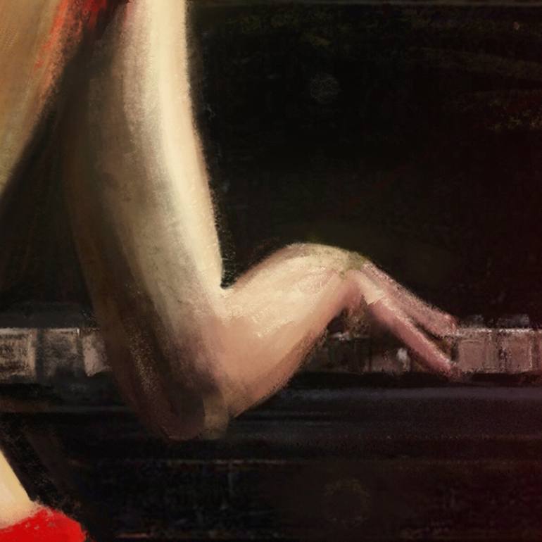 Original Figurative Music Mixed Media by Ant Fox