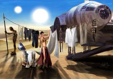 Laundry Day on Tatooine *Augmented Reality* thumb