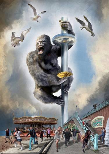 Kong King - The Brighton Disaster Series *Augmented Reality* thumb