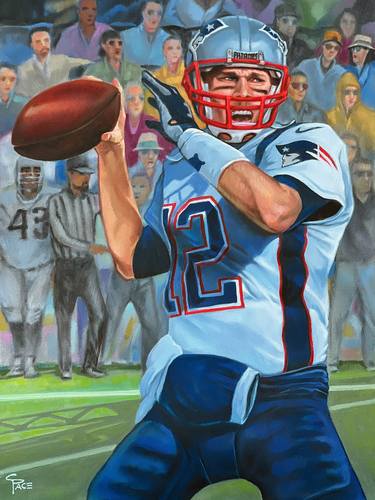 Original Sports Paintings by Charles Pace
