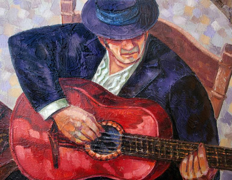 Original Expressionism Music Painting by Charles Pace