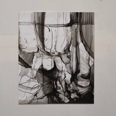 Original Figurative Abstract Drawings by Alison Causer