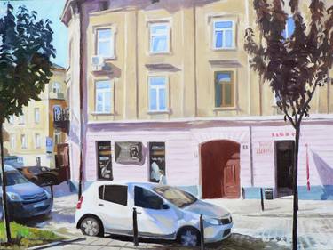 Original Fine Art Cities Paintings by Olena Kamenetska-Ostapchuk