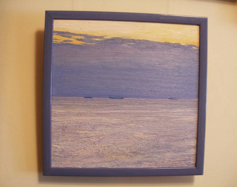 Original Impressionism Seascape Painting by Olena Kamenetska-Ostapchuk