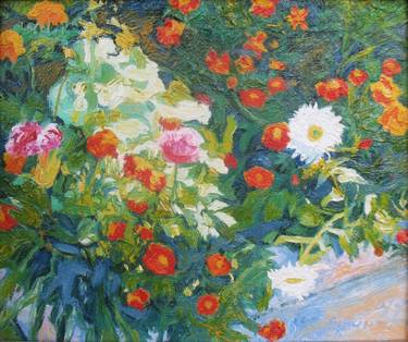 Original Floral Paintings by Olena Kamenetska-Ostapchuk