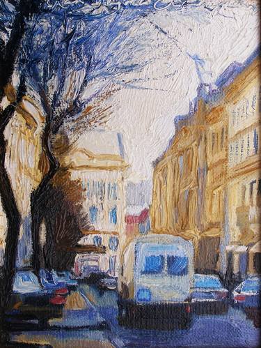 Print of Impressionism Cities Paintings by Olena Kamenetska-Ostapchuk