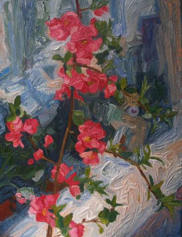 Original Impressionism Floral Paintings by Olena Kamenetska-Ostapchuk