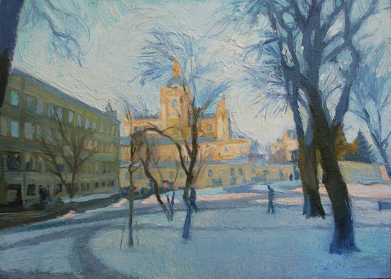 Print of Fine Art Places Paintings by Olena Kamenetska-Ostapchuk