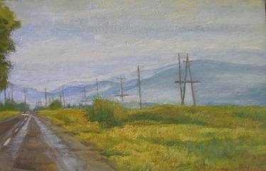 Original Landscape Paintings by Olena Kamenetska-Ostapchuk