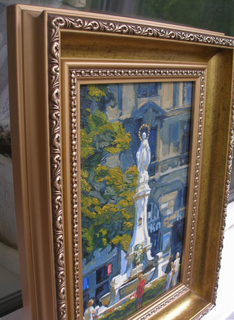 Original Figurative People Painting by Olena Kamenetska-Ostapchuk