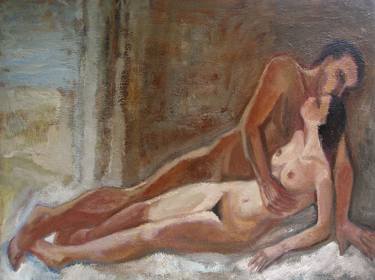 Print of Figurative Love Paintings by Olena Kamenetska-Ostapchuk