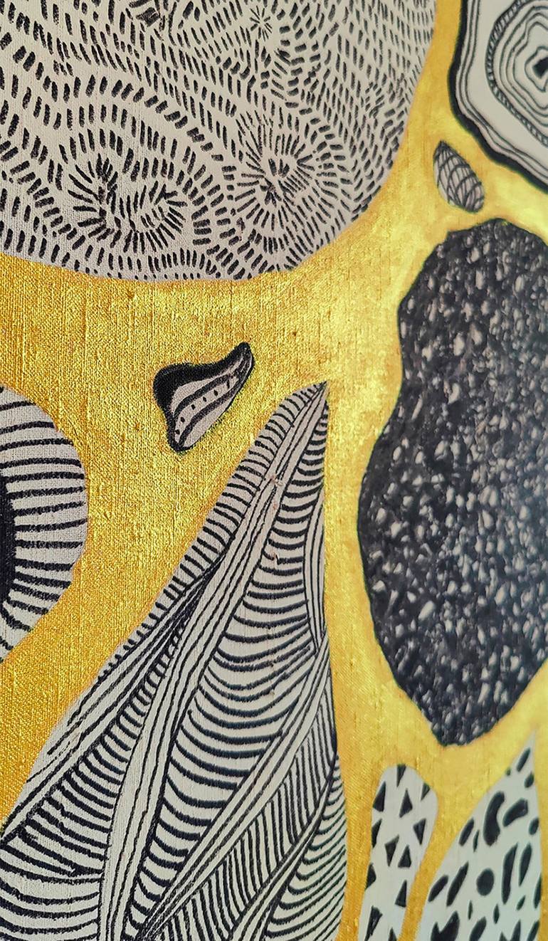 Original Abstract Expressionism Abstract Painting by Elis Mets