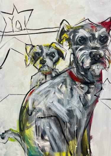 Original Contemporary Animal Paintings by MG Stout