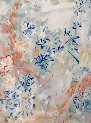 Print of Abstract Floral Paintings by MG Stout