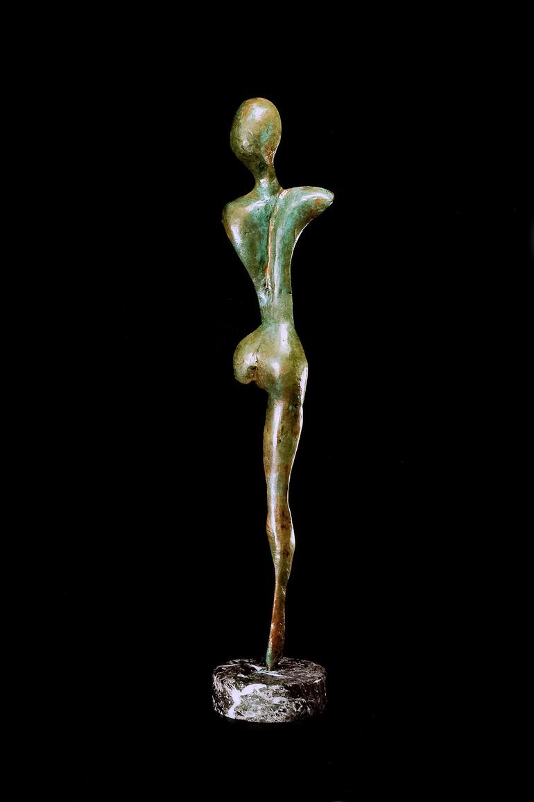 Original Abstract Nude Sculpture by Andrea Paolino