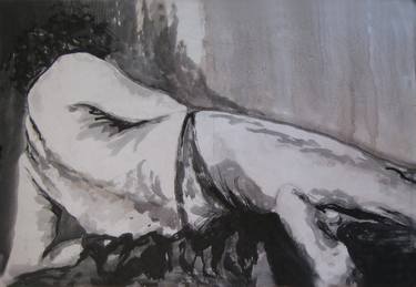 Original Impressionism Nude Paintings by Andrea Paolino