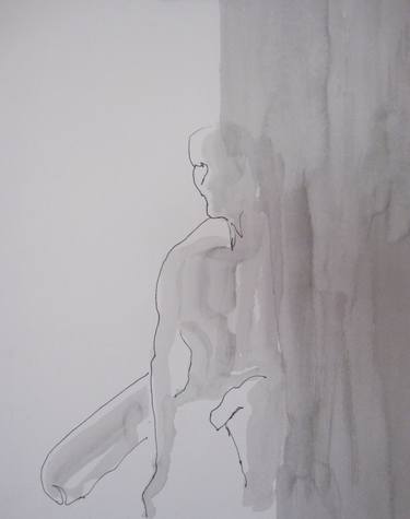 Print of Nude Drawings by Andrea Paolino