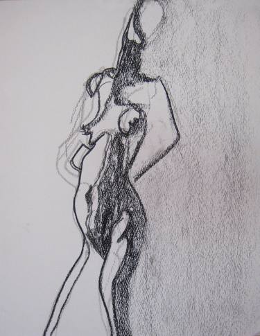 Original Nude Drawings by Andrea Paolino