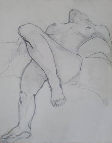 Print of Nude Drawings by Andrea Paolino