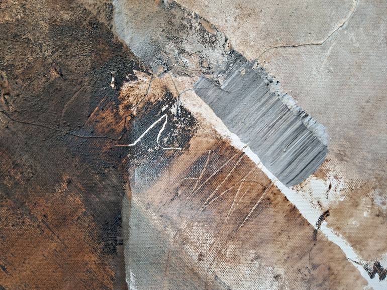 Original Abstract Mixed Media by Silvia Suarez Russi