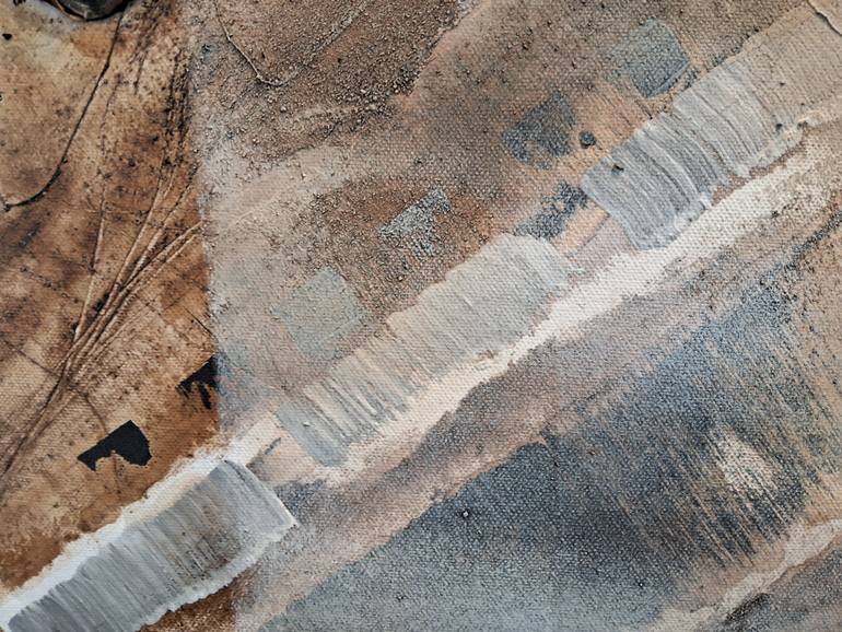 Original Abstract Mixed Media by Silvia Suarez Russi