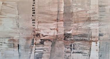 Original Abstract Mixed Media by Silvia Suarez Russi