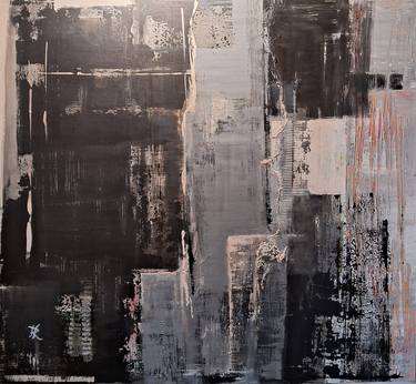 Original Abstract Mixed Media by Silvia Suarez Russi