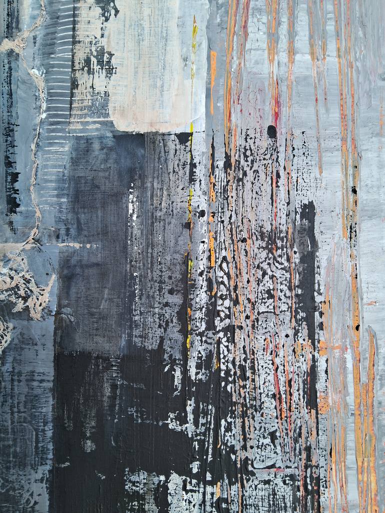 Original Abstract Mixed Media by Silvia Suarez Russi