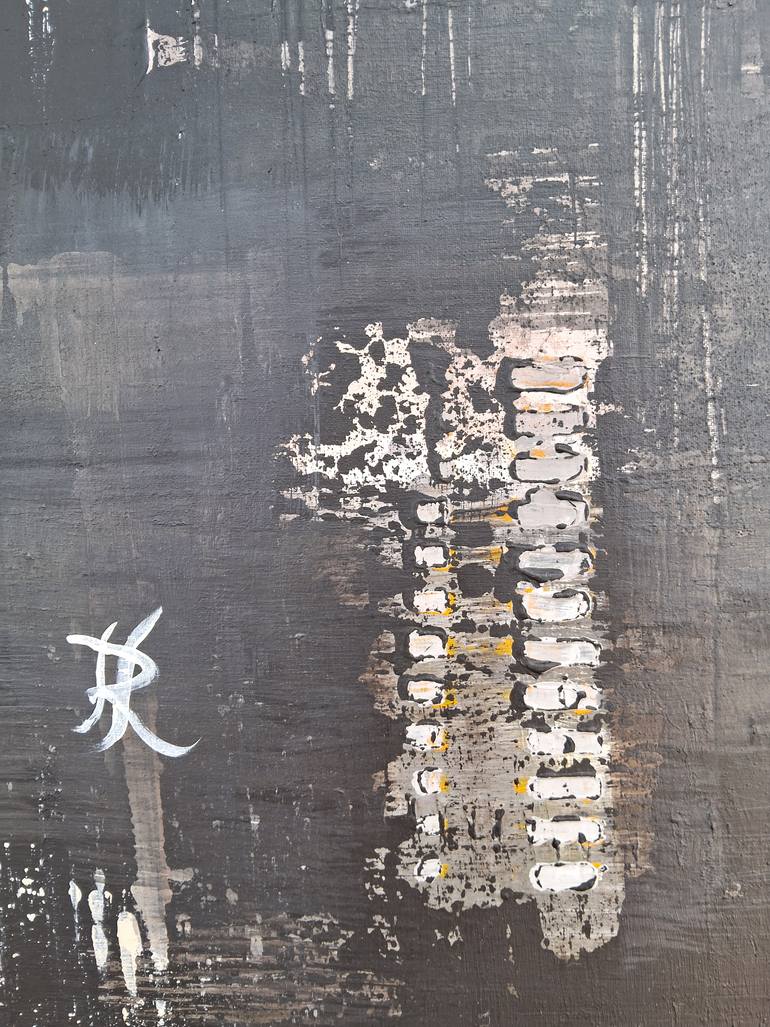 Original Abstract Mixed Media by Silvia Suarez Russi