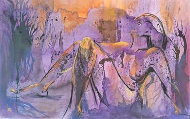 Original Figurative Body Mixed Media by Silvia Suarez Russi