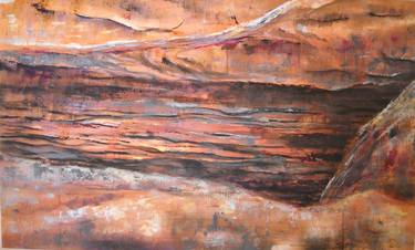 Original Expressionism Abstract Mixed Media by Silvia Suarez Russi