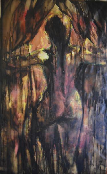 Print of Expressionism Nude Paintings by Silvia Suarez Russi