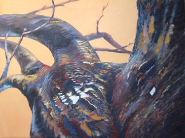 Original Expressionism Tree Paintings by Silvia Suarez Russi