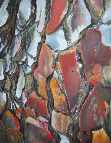 Print of Expressionism Tree Paintings by Silvia Suarez Russi