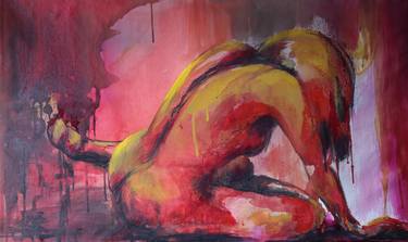 Print of Abstract Nude Paintings by Silvia Suarez Russi