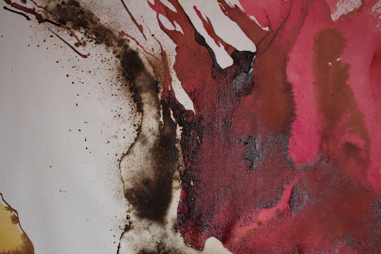 Original Abstract Mixed Media by Silvia Suarez Russi