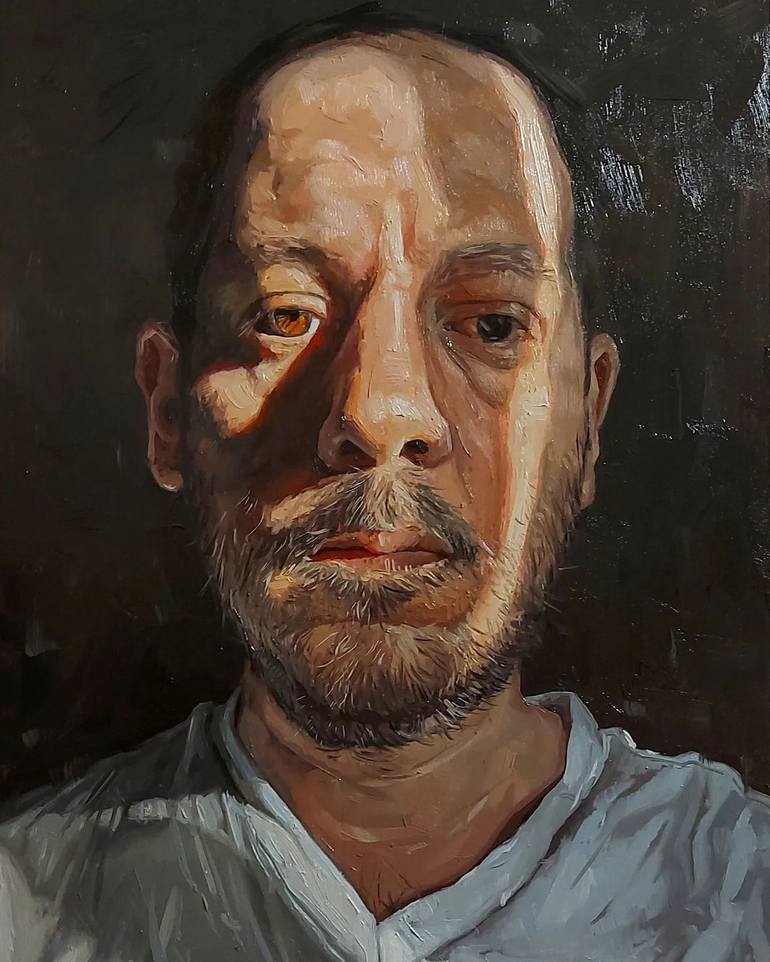 キングダム Portrait of Camilo Carreno Painting by Oliver Winconek | Saatchi