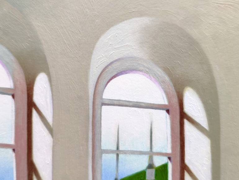 Original Contemporary Architecture Painting by Federico Cortese