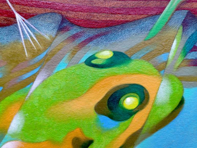 Original Contemporary Water Painting by Federico Cortese